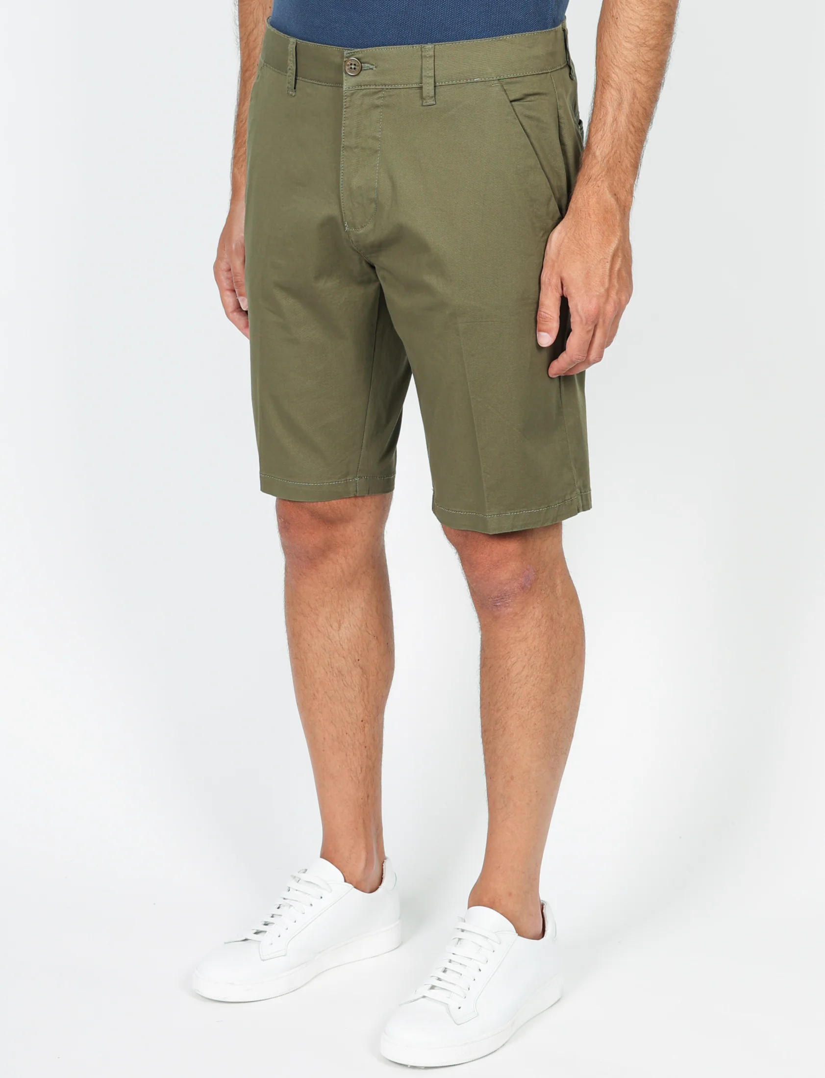 Bermuda in cotone twill - Image 9