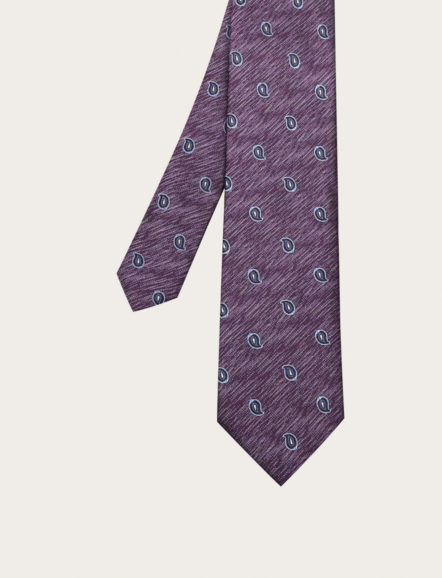 Cravatta in seta fantasia paisley - Image 7