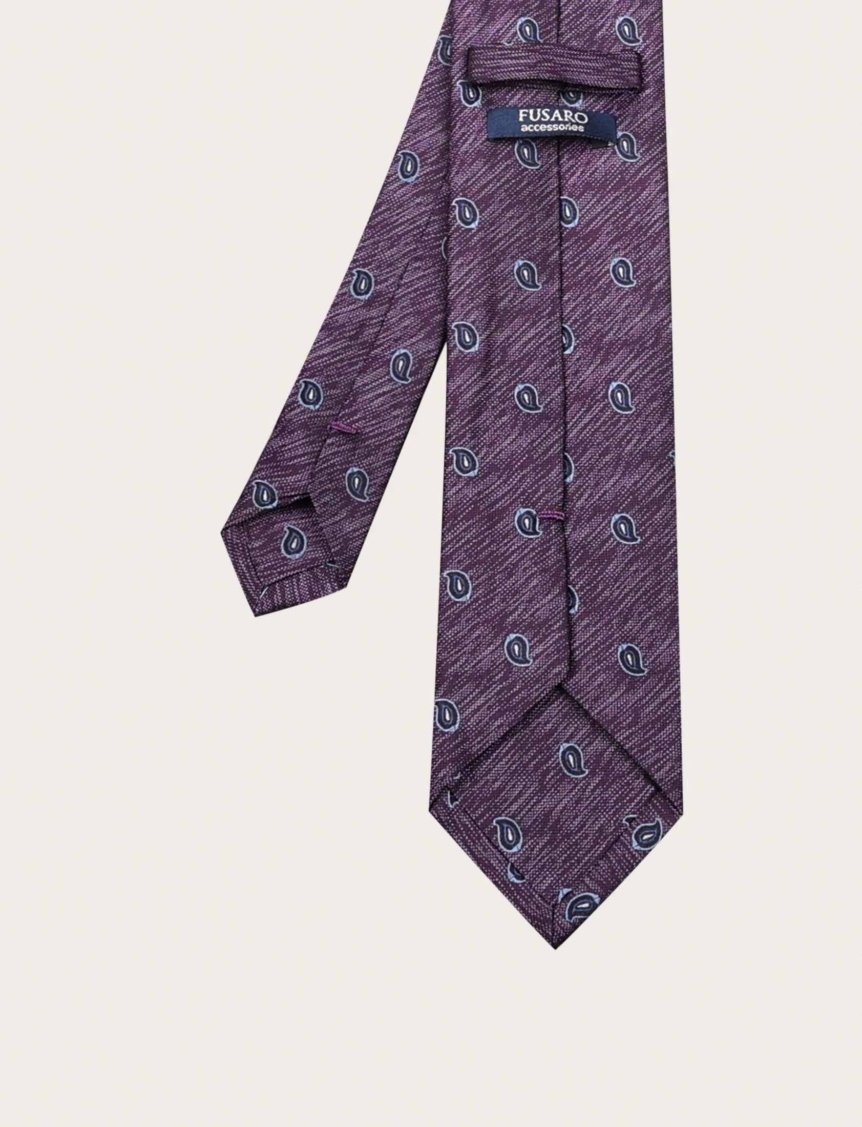 Cravatta in seta fantasia paisley - Image 8