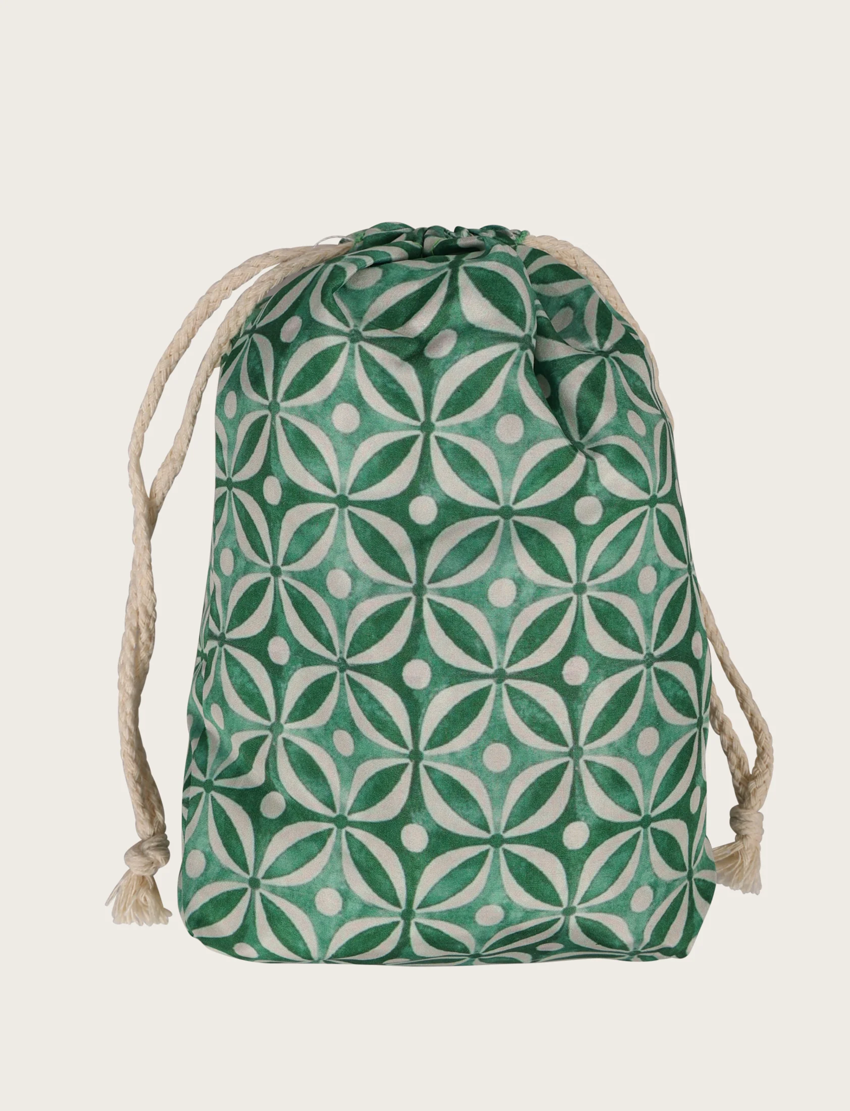 Costume da bagno fantasia geometrica verde - Image 5