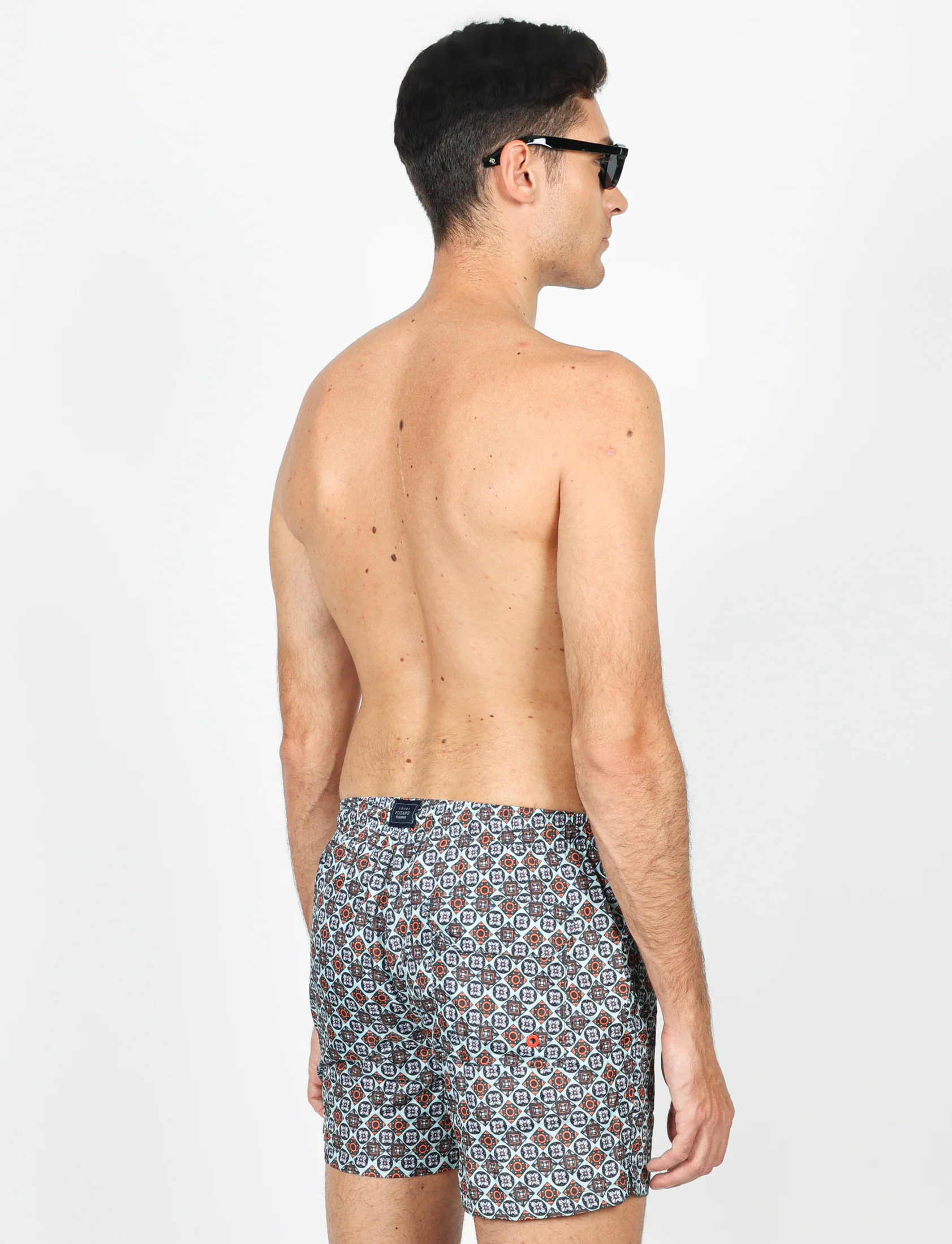 Costume da bagno fantasia geometrica esagonale - Image 3