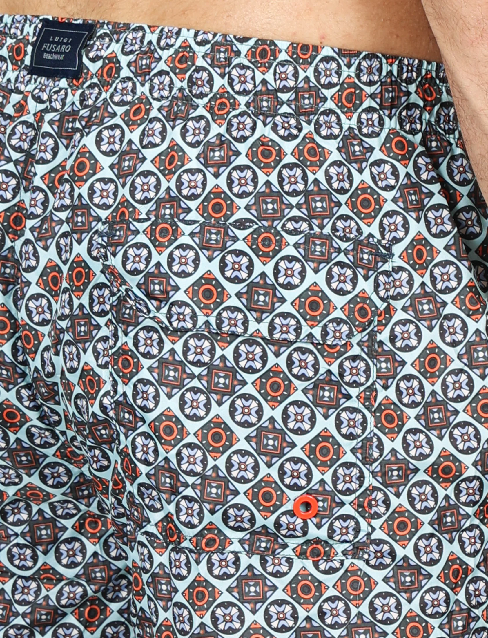 Costume da bagno fantasia geometrica esagonale - Image 4