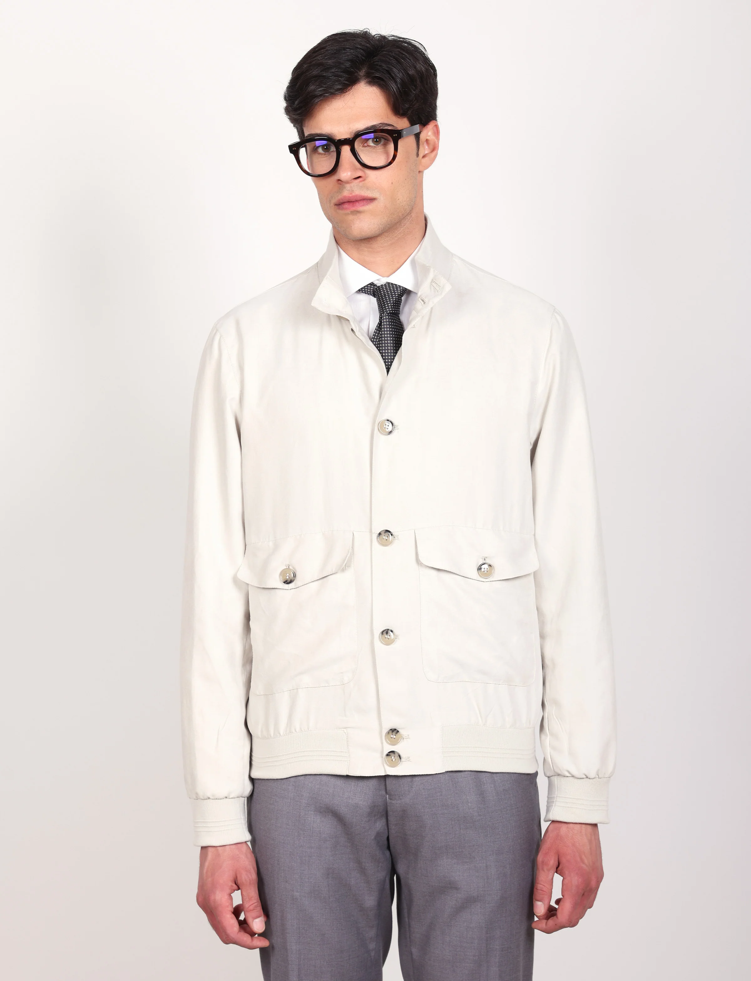 Bomber in alcantara - Image 13