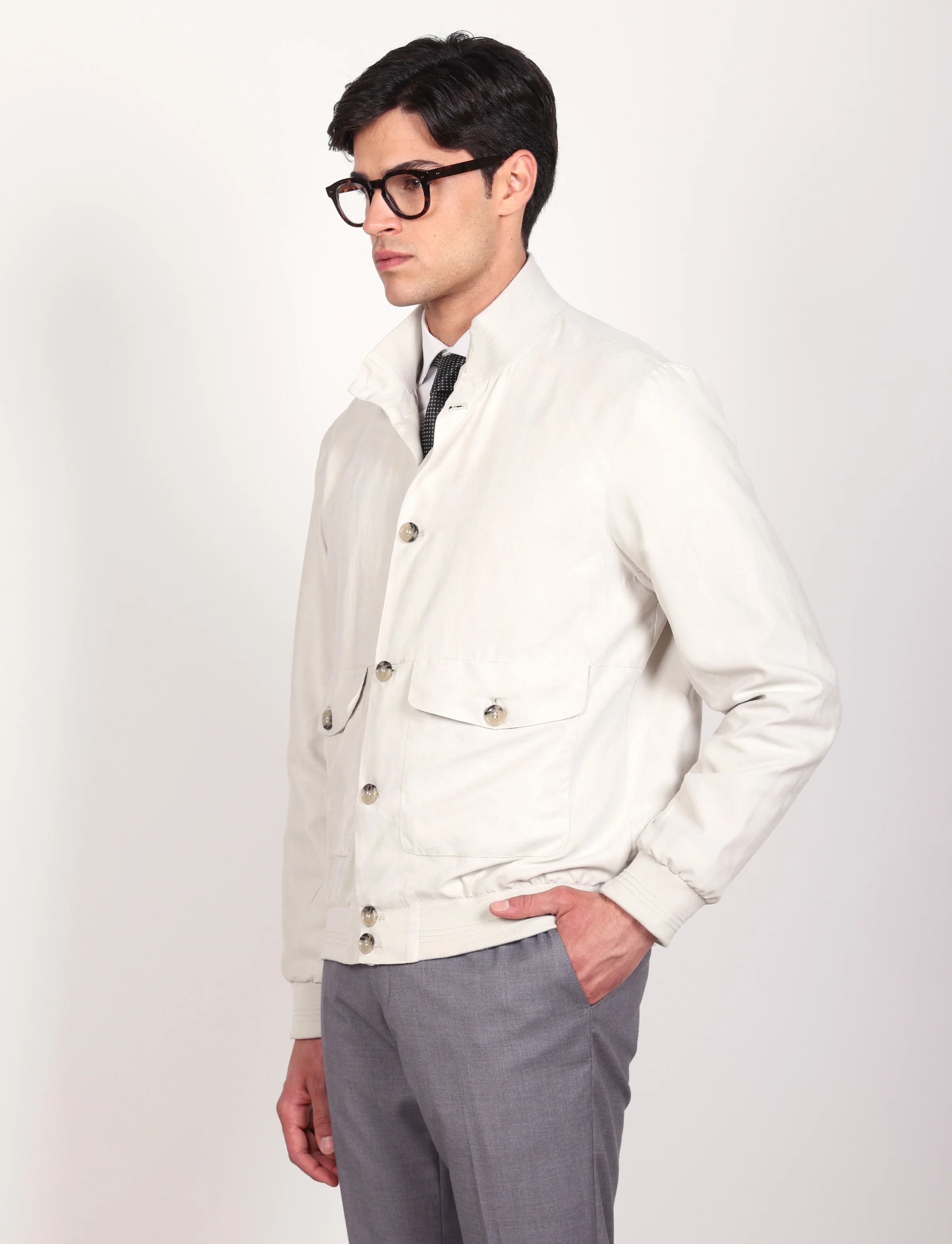 Bomber in alcantara - Image 14