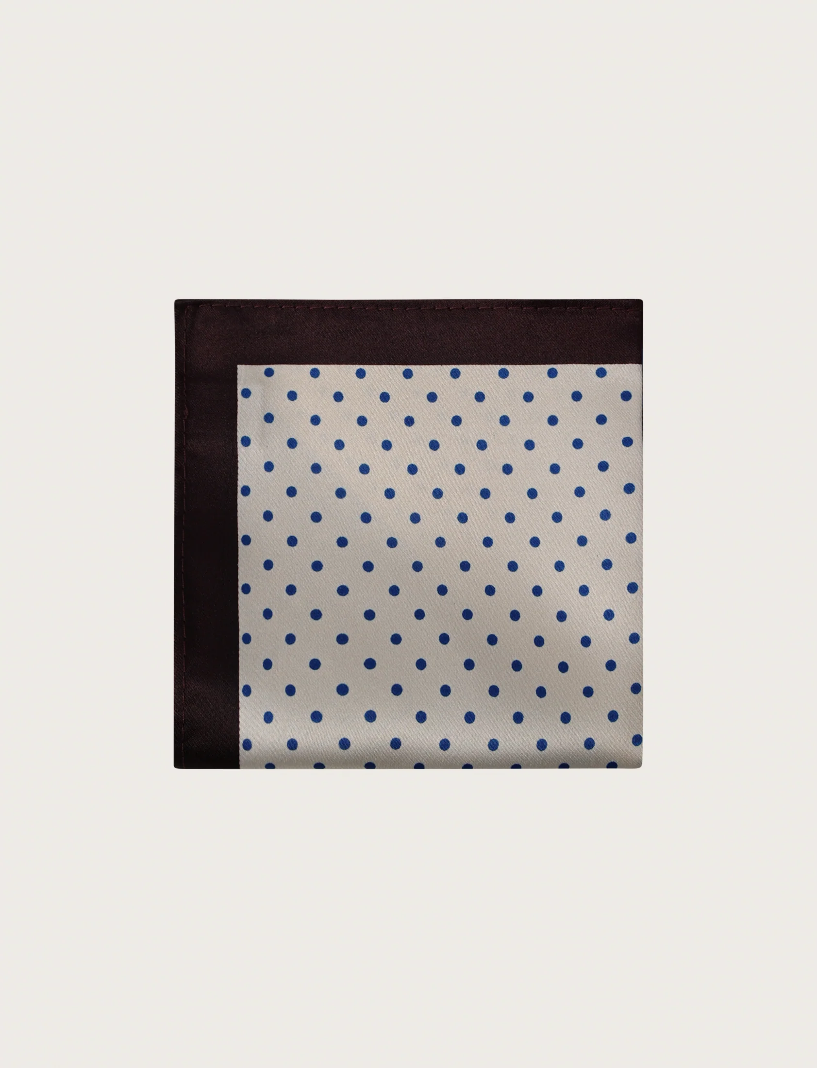 Pochette fantasia floreale e pois - Image 5