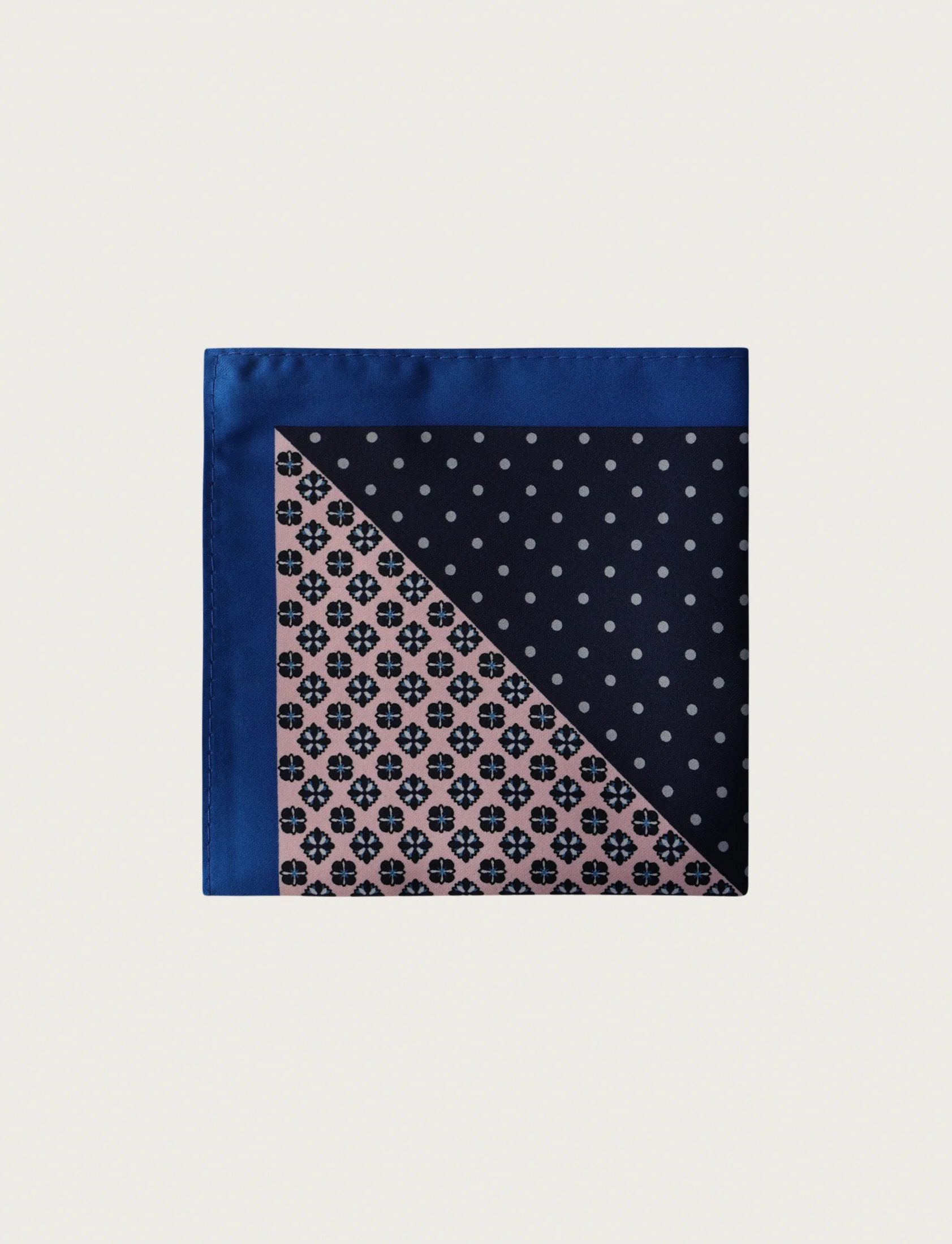 Pochette fantasia floreale e pois - Image 7