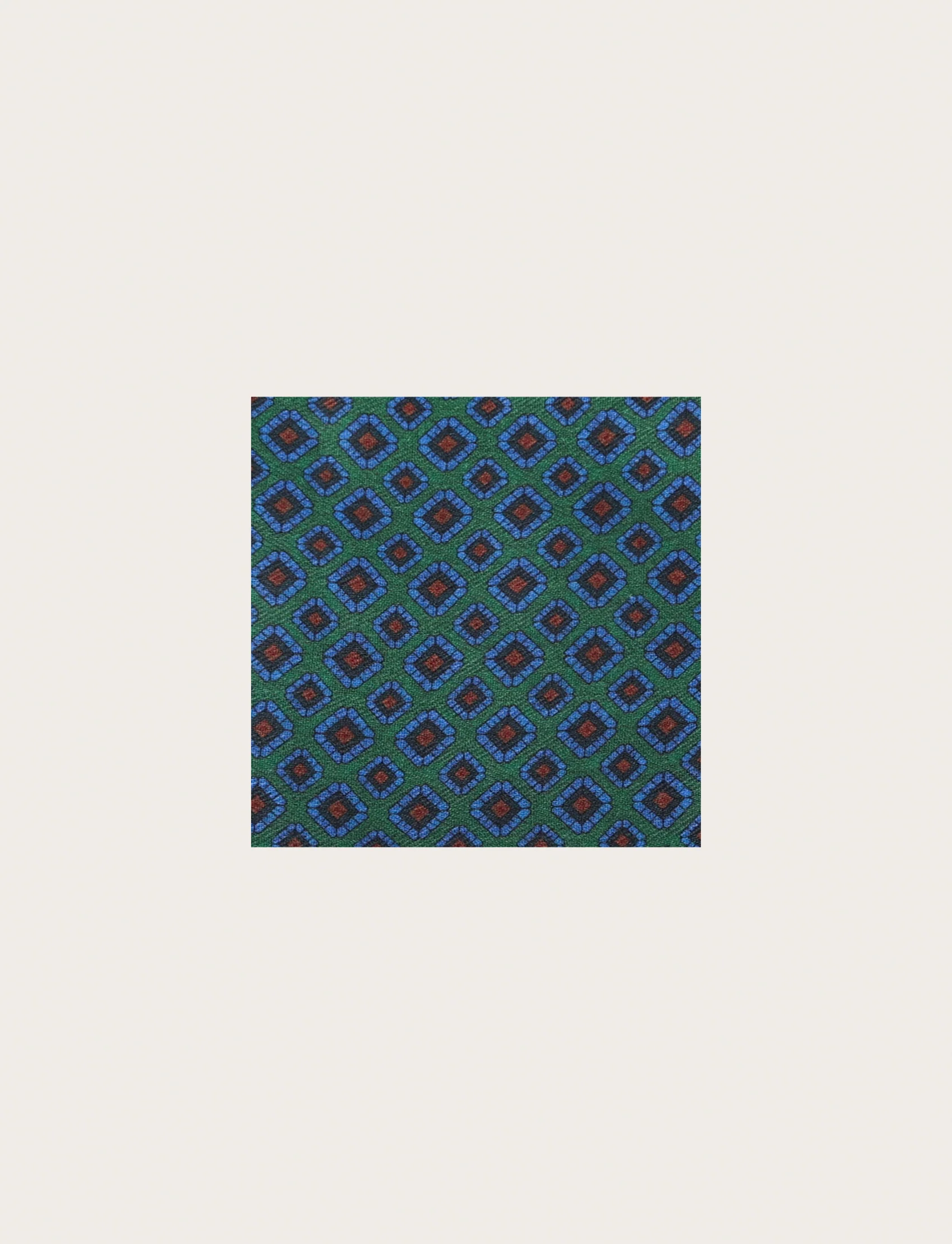 Pochette con motivo geometrico