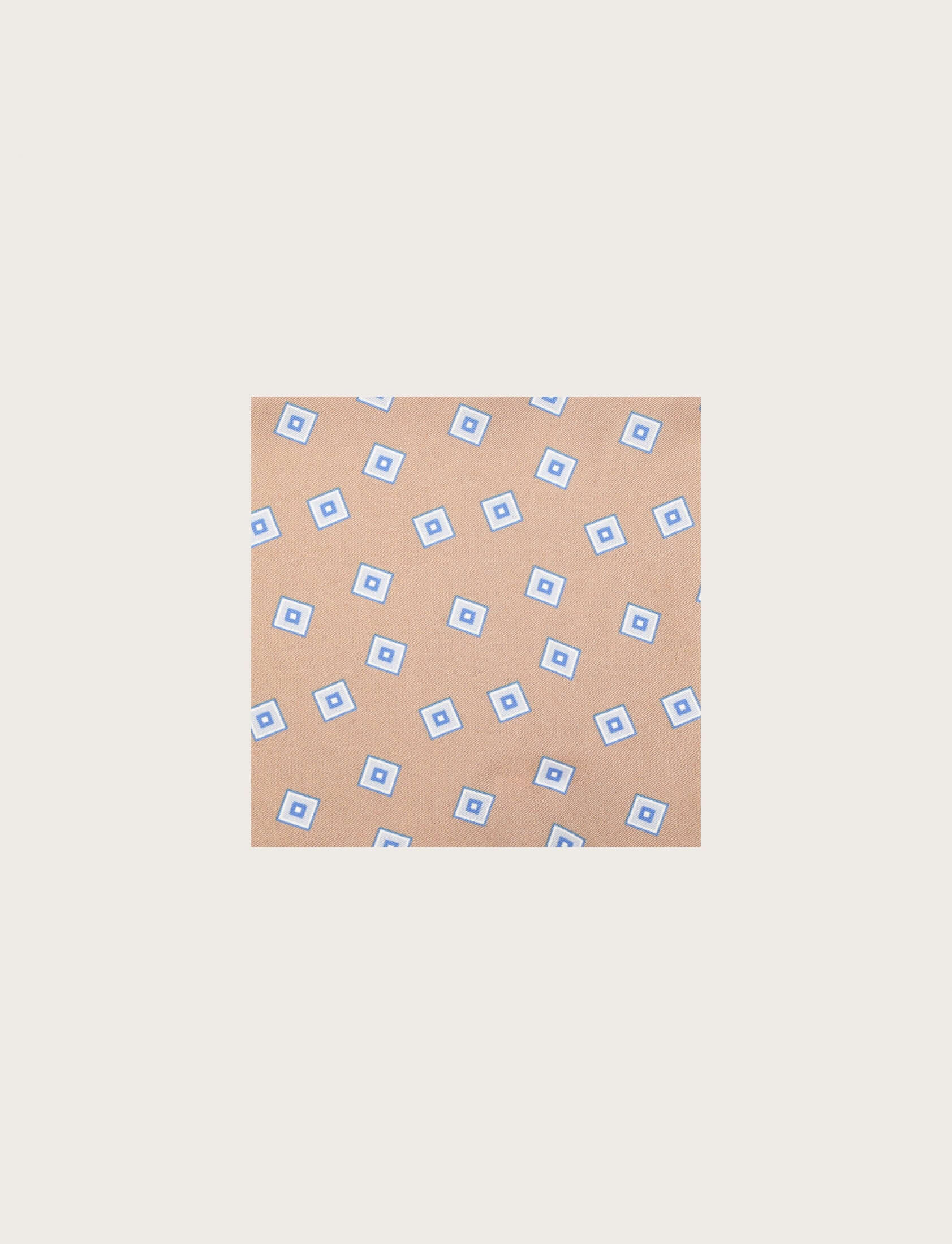 Pochette in seta multi fantasia quattro lati - Image 3