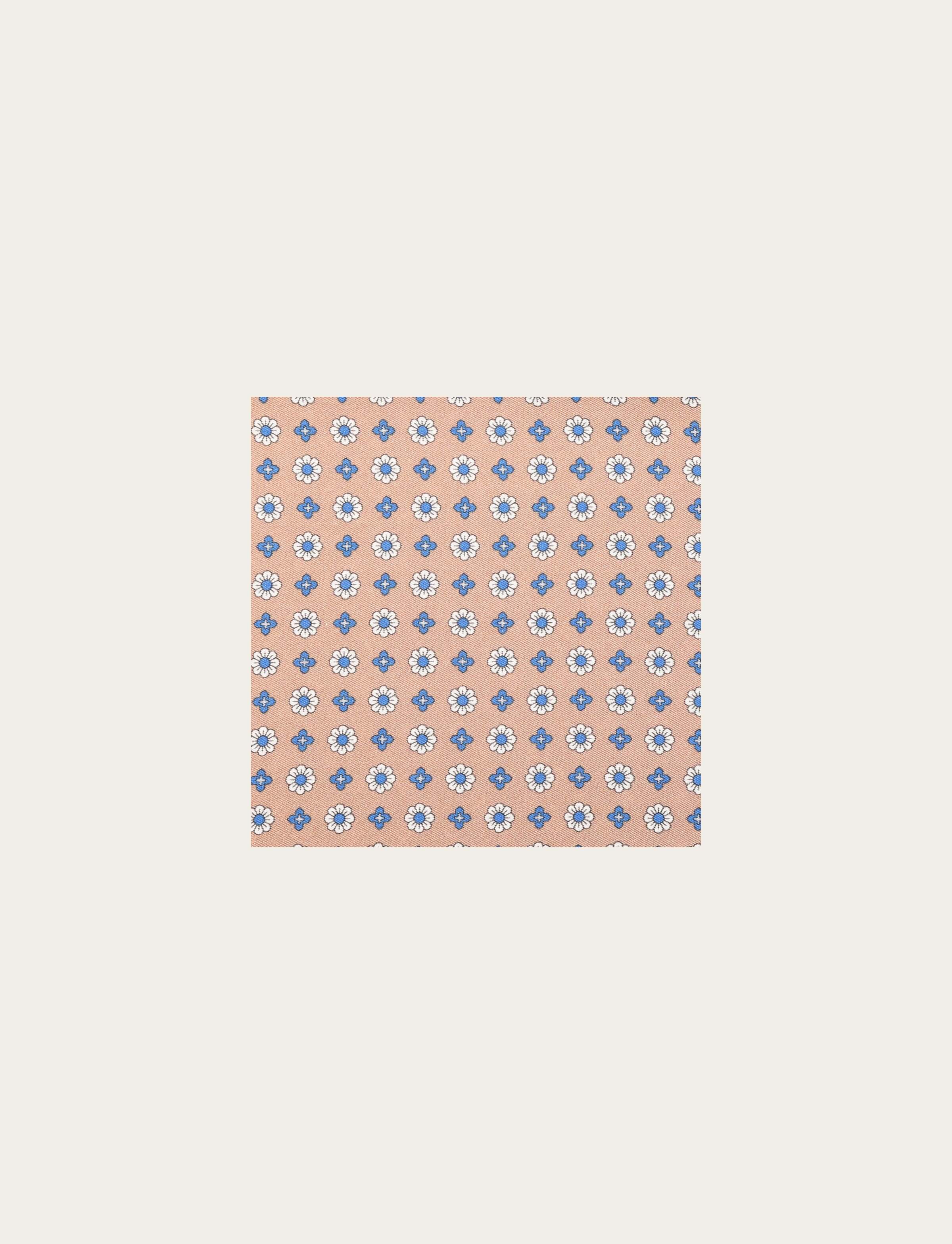 Pochette in seta multi fantasia quattro lati - Image 4