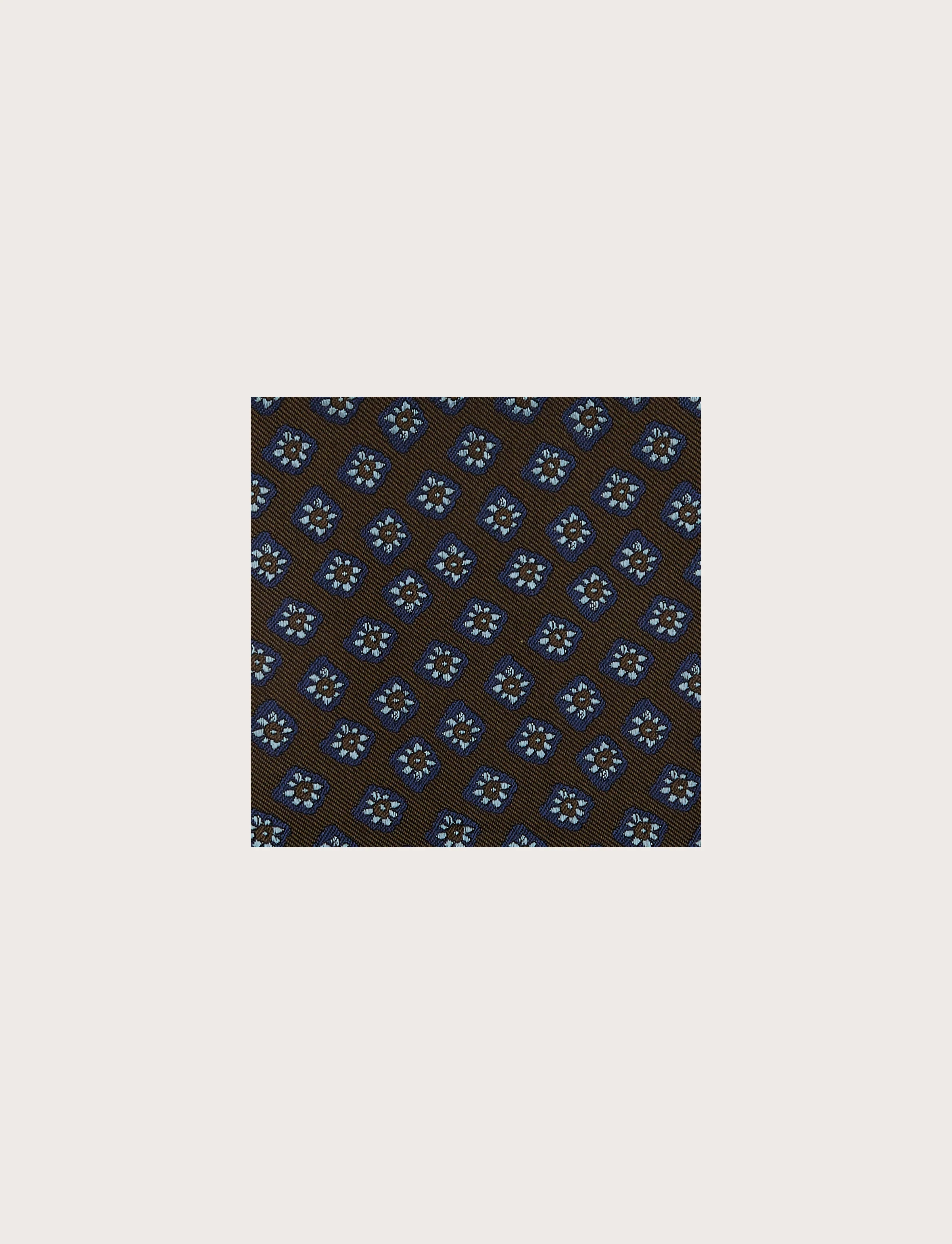 Pochette in seta con disegno a fiore - Image 5